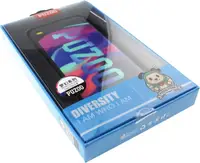 Чехол-накладка PUZOO Glass Printing with TPU Visions iPhone 7/8/SE 2020 Black
