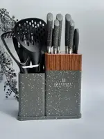 Набор ножей Edenberg EB-11098-Grey 12 предметов серый