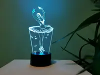 Сменная пластина для 3D светильников "Балерина" 3DTOYSLAMP