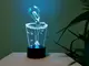 Сменная пластина для 3D светильников "Балерина" 3DTOYSLAMP