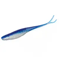 Плавающий силикон ZMAN Scented Jerk Shadz 5" 5pc #Silver Shad / (663251 / SJS5-248PK5)