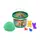Кинетический песок Strateg Magic Sand светящийся мятный в ведре 500 г (371-8)