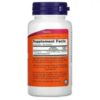 Витамины и минералы NOW Methyl B12 5000 mcg, 90 вегакапсул