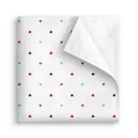 Многоразовая непромокаемая пеленка 70х120 PLAYFUL HEARTS