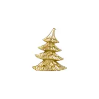 Свеча парафиновая Novogod'ko Елка 974655 12х10 см золотая