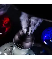 Кальян со стеклянной колбой AMY Unio 005.02 (55 см) Коричневий