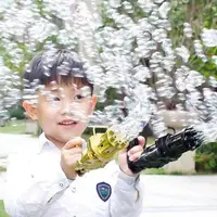 Пулемет для мыльных пузырей пистолет Bubble gun Gatling автомат