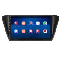 Штатна магнітола 9" Lesko для Skoda Fabia III 2014-2018 6/128Gb 4G Wi-Fi GPS Top Шкода
