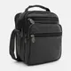 Мужская кожаная сумка Borsa Leather K16685-2-black