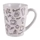 Кружка Milika Coffee Drink Gray M0420-L697C 320 мл светло серая