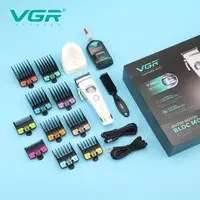 Акумуляторна машинка для стрижки VGR V-880C. Колір: білий