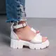 Женские босоножки Fashion Callie 3597 41 размер 25,5 см Белый