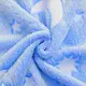 Светящийся в темноте плед плюшевое покрывало Blanket kids Magic Star 150х100 см флисовое одеяло. Цвет: синий