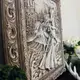Барельеф Девушка с конем светящийся Гранд Презент KP 902 камень светит