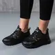 Кроссовки женские Fashion Badger 3752 41 размер 25,5 см Черный