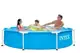 Бассейн каркасный Intex 205 NP круглый размер 244х51 см объем 1828 л. Blue (96748)