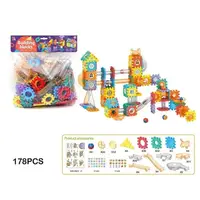 Конструктор Building Blocks, 178 деталей, кульки, наліпки. Multicolor (155464)