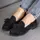 Лоферы женские Fashion Umgow 3015 38 размер 24,5 см Черный
