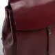 Рюкзак женский бордовый натуральная кожа код 25-3206