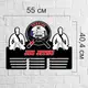 Деревянный держатель для медалей с логотипом клуба «Jiu Jitsu»