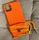 Силиконовый чехол для iPhone 11 Pro Max - Rope Strap Color case, Orange