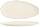 Блюдо для подачи Limited Edition Leaf Cream Gold B010789 30x16.8 см бежевое