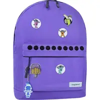 Рюкзак Bagland Молодежный W/R 17 л 170 фиолетовый 00533662 Ш