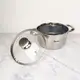 Кастрюля с крышкой Gusto ForСe GT-1107-24 24 см 6.1 л серебристая