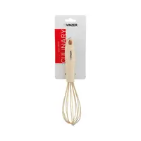 Венчик VINZER Culinary 50675 22.5х5 см бежевый