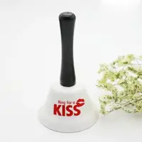 Дзвіночок Ring for a Kiss 6225 13х7.5 см білий з червоним