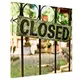 Картина на холсте Closed 65x65 см (H6565_GOR006)