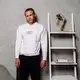 Свитшот "Спортивно жить не запретишь" унисекс, Белый, XXL, русский
