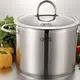 Кастрюля с крышкой Gipfel Signo GP-1364 26 см 10.6 л серебристая