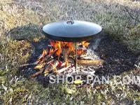 Кришка для сковороди з диска діаметром 40 см