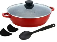 Сотейник 24 см Rainstahl RS-5800-24-red