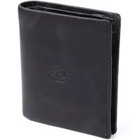Мужской вертикальный кошелек из матовой натуральной кожи Tony Perotti 20832_1 (1165 nero) Черный