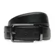 Мужской кожаный ремень Borsa Leather C135-4131-4 Черный
