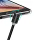 Магнитный кабель Topk USB 1m 2.1A 360° TK51i-VER2 MicroUSB Black для зарядки смартфона