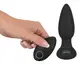 Анальная вибропробка с 7 режимами пульсации Remote controlled shaking plug