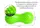 Массажный мячик EasyFit Goober с шипами зеленый