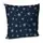 Подушка диванная с бархата Звезды 45x45 см (45BP_UNI008)