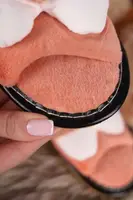 Капці жіночі кімнатні персикові код Тп156 40/41
