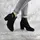 Ботильоны женские Fashion Bluebeard 2339 37 размер 24 см Черный