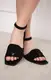 Женские босоножки Fashion Fannya 2948 41 размер 26 см Черный