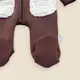 Демісезонний ромпер тринитка коричневого кольору Porous Сhocolate