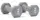 Гантели Reebok Dumbbells серый Уни 2 кг
