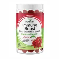 Immune Boost with Acerola,Zinc,Vitamins C and D - 60 Gummies Cherry До 11.23