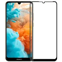 Защитное стекло Full screen PowerPlant для Huawei Y7 2019, Black