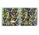 Комплект зажигалка + портсигар "Rubik"s кубики