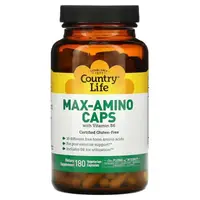 Аминокислота Country Life Max-Amino, 180 вегакапсул